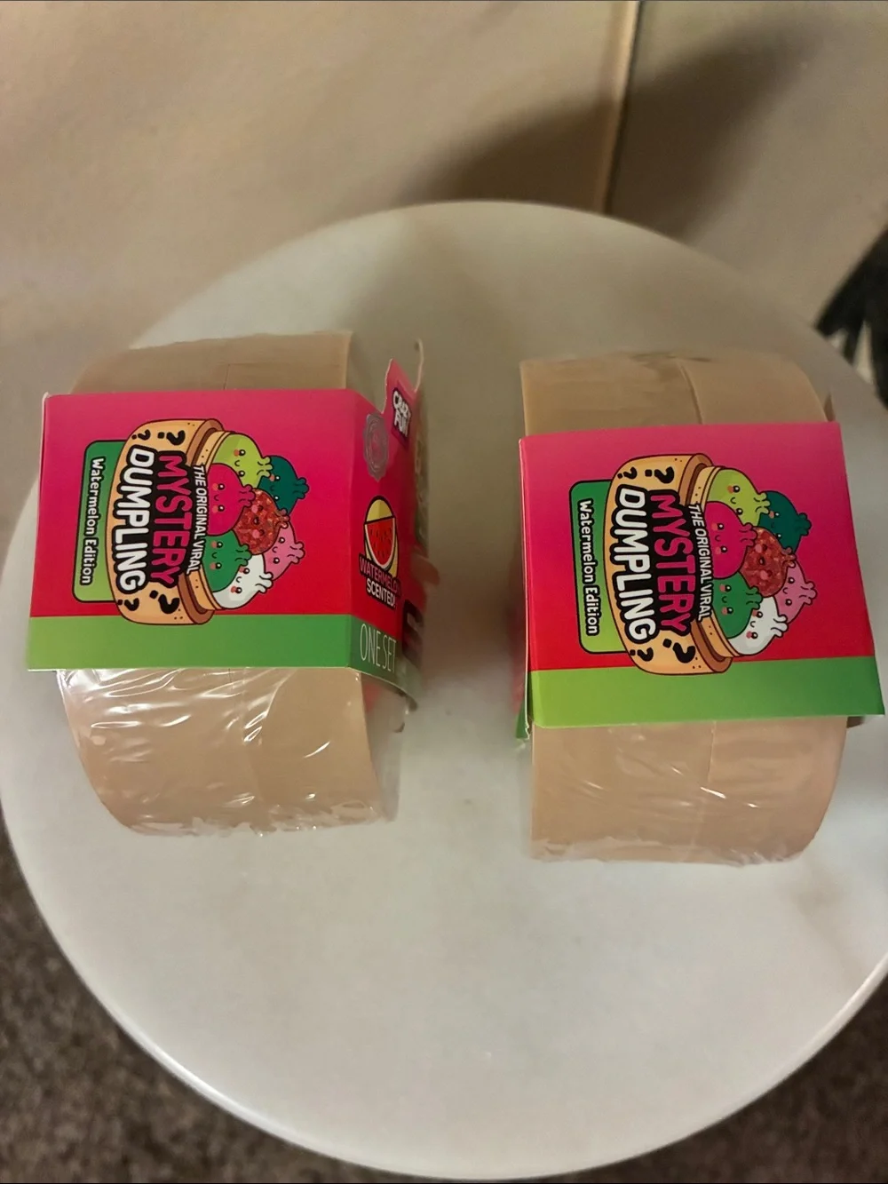 Mystery Dumpling Watermelon Scented Surprise - Set of 2